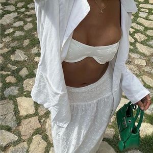 WeWoreWhat Linen Oversized Blazer